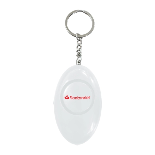 Personal Alarm Keyring with Torch
